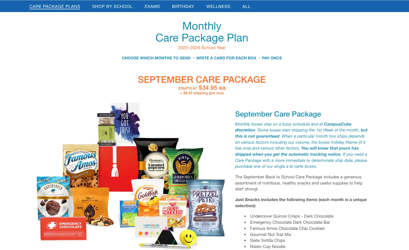 Subscription Boxes for Students